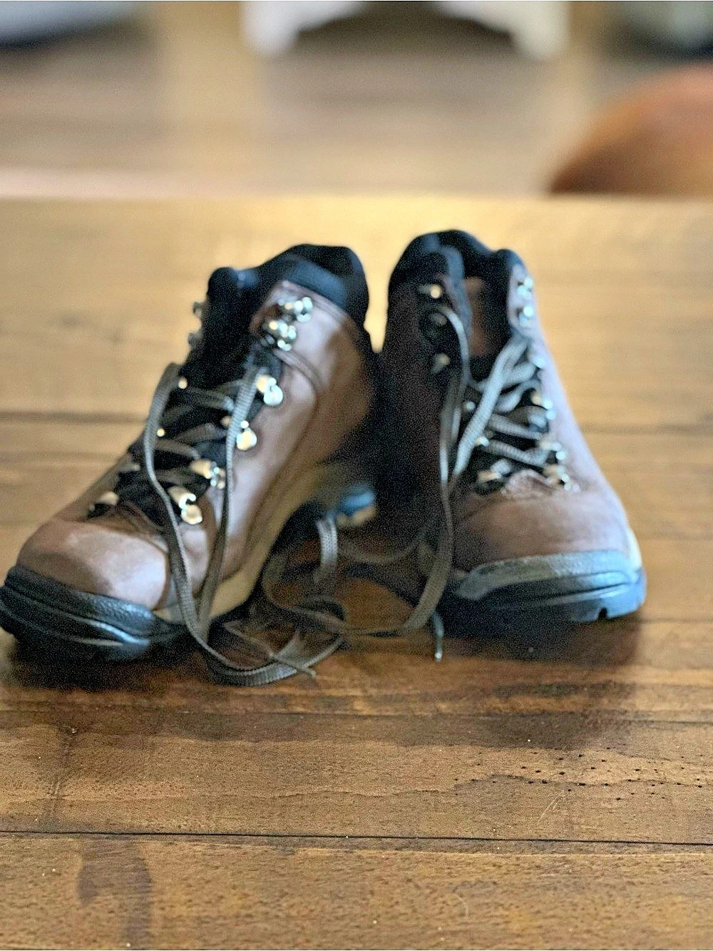 Timberland Switchback Hiking Boots Leather Brown & Black US 7M